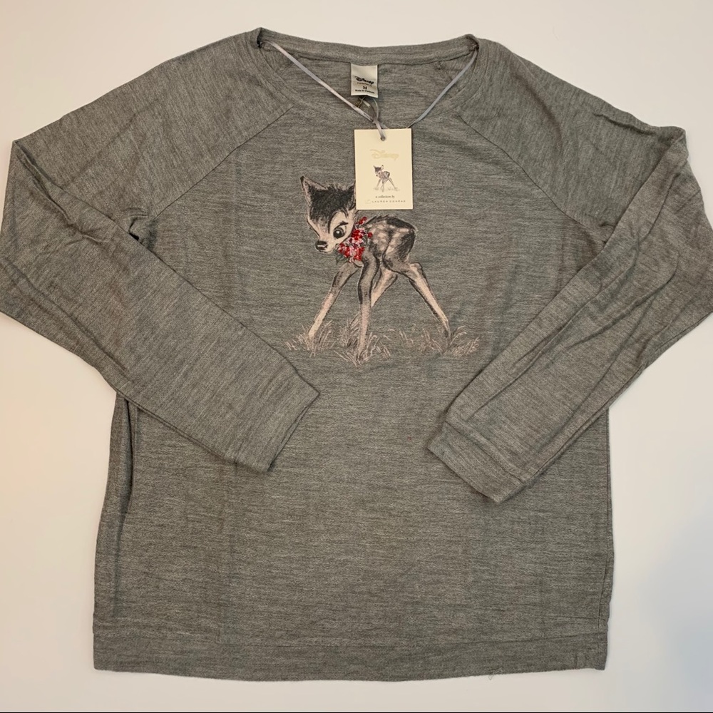 NWT LC Lauren Conrad Bambi Disney Sweater